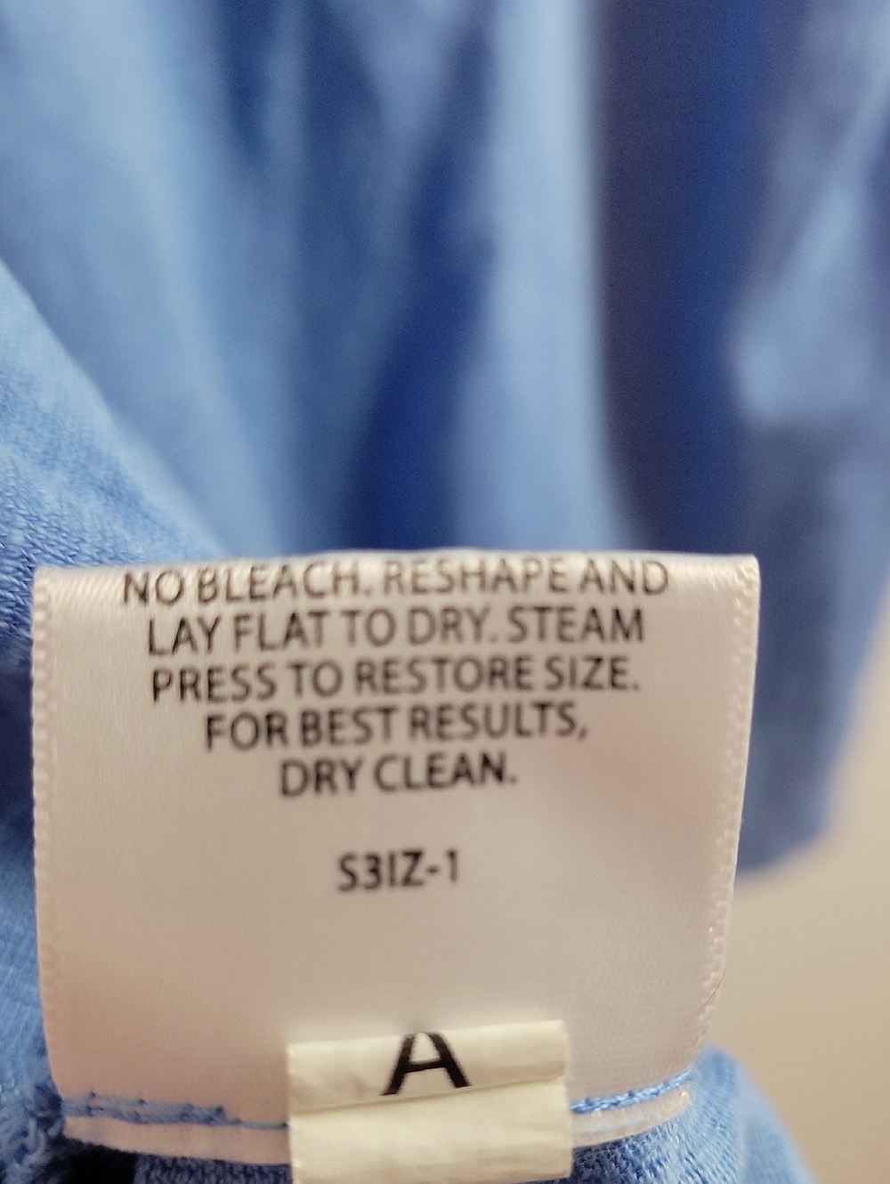 Eileen Fisher Linen blue shirt size 2X - Picture 5 of 6